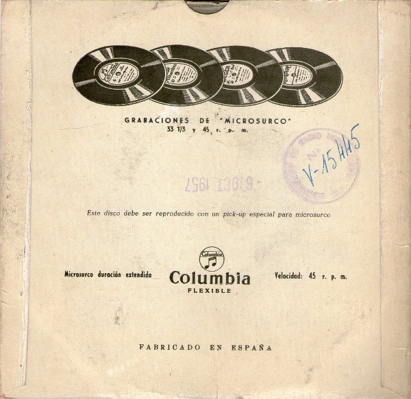 7 inch, Al Organo: Isi Fabra*, Ana María González Con Acomp. de Orquesta, Bolero, Chanson | Historia Nuestra