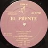 El Frente, LP, Pop Rock | Historia Nuestra