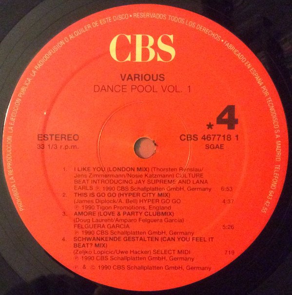 Euro House, LP, Various | Historia Nuestra
