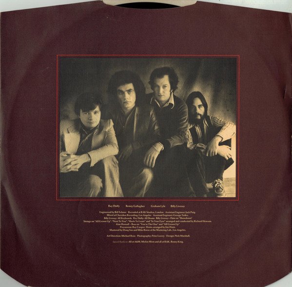 Folk, Gallagher & Lyle, LP, Vocal | Historia Nuestra