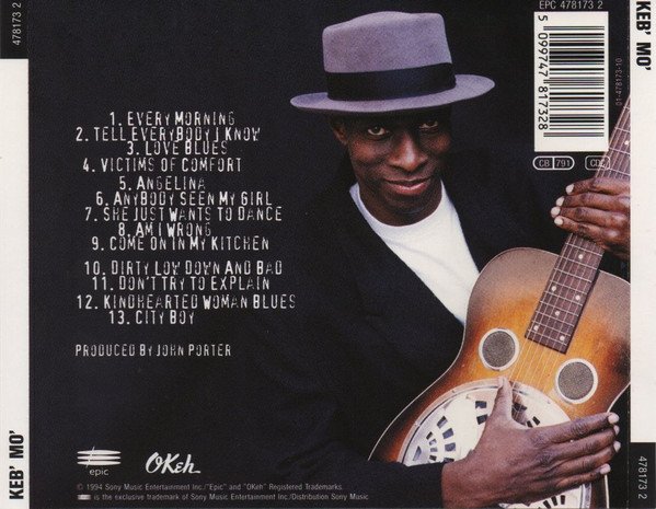 CD, Keb' Mo', Modern Electric Blues | Historia Nuestra
