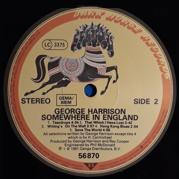 Classic Rock, George Harrison, LP, Pop Rock | Historia Nuestra