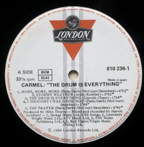 Carmel, Fusion, LP, Pop Rock | Historia Nuestra