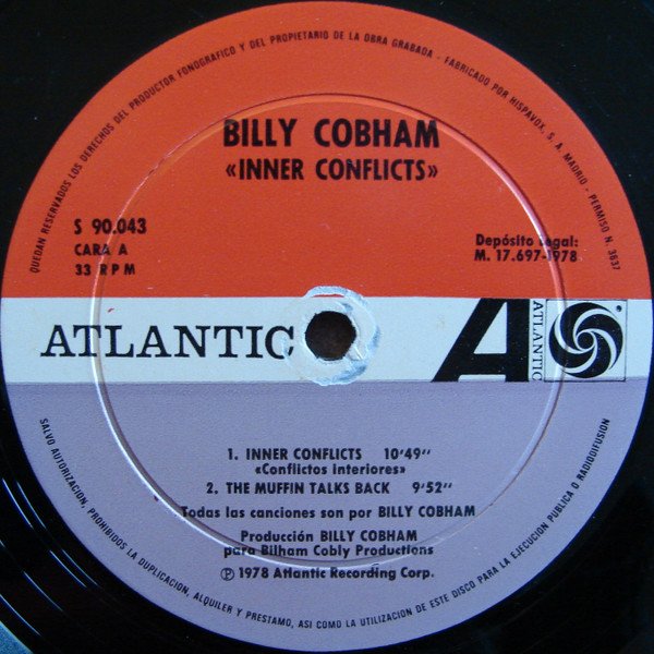 Billy Cobham, JazzFunk, Latin, LP, SpaceAge | Historia Nuestra