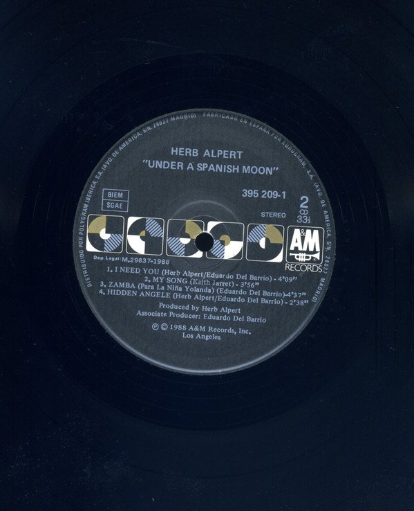 Gypsy Jazz, Herb Alpert, Latin Jazz, LP | Historia Nuestra