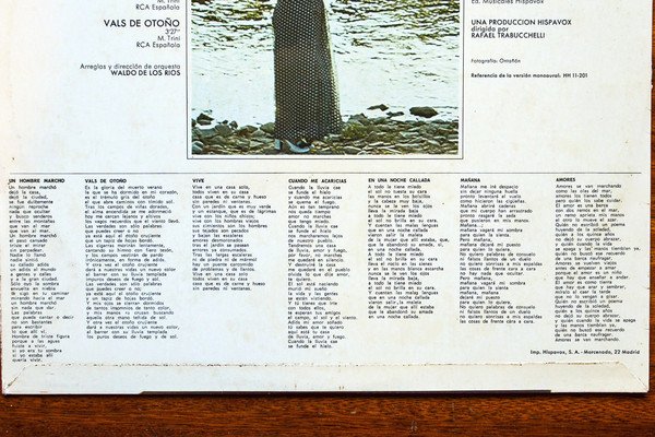 Ballad, Folk, LP, Mari Trini, Vocal | Historia Nuestra