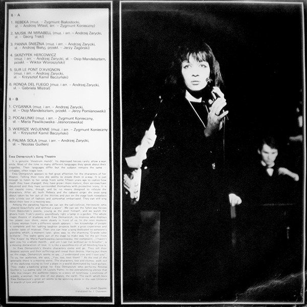 Ballad, Chanson, Ewa Demarczyk, LP, Vocal | Historia Nuestra