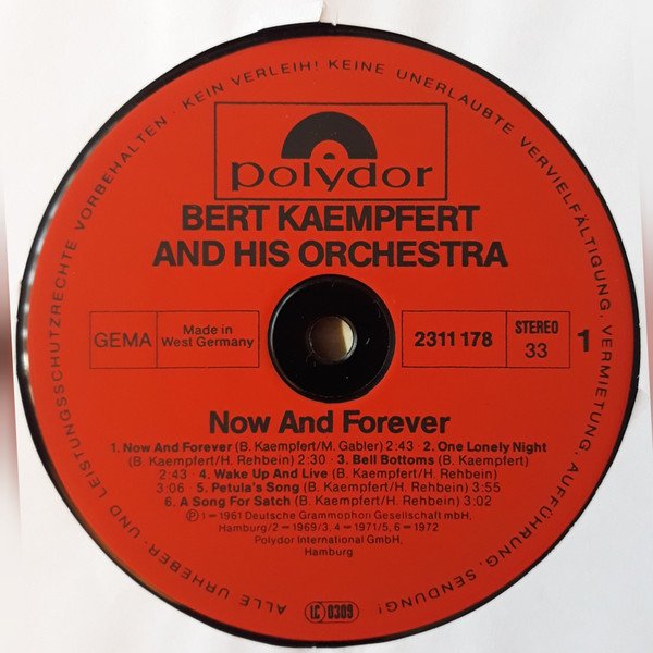 Bert Kaempfert And His Orchestra*, Easy Listening, LP | Historia Nuestra