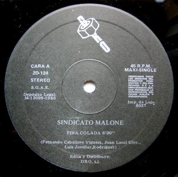 12 inch, New Wave, Salsa, Sindicato Malone | Historia Nuestra
