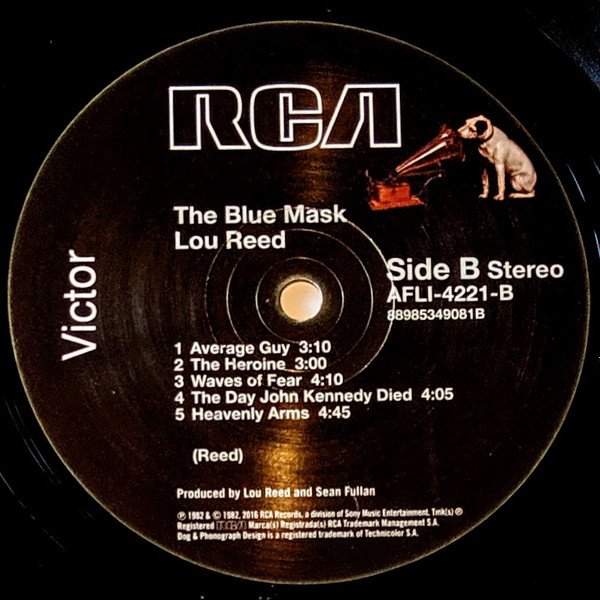 Alternative Rock, Classic Rock, Lou Reed, LP | Historia Nuestra
