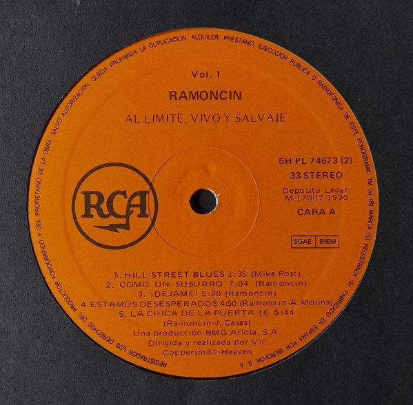 LP, Pop Rock, Ramoncín | Historia Nuestra