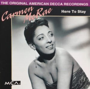 Carmen McRae, CD | Historia Nuestra