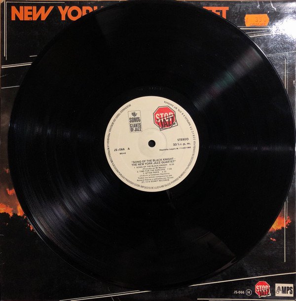 Bop, LP, New York Jazz Quartet | Historia Nuestra