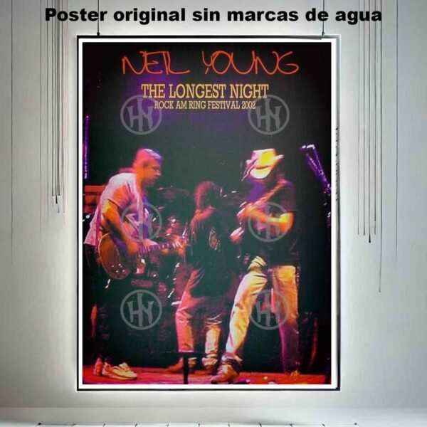 Hanna Poster Castle Rock de Historia Nuestra, Neil Young-El Póster Personalizado, Historia Nuestra