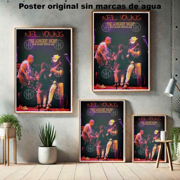 Hanna Poster Castle Rock de Historia Nuestra, Neil Young-El Póster Personalizado, Historia Nuestra