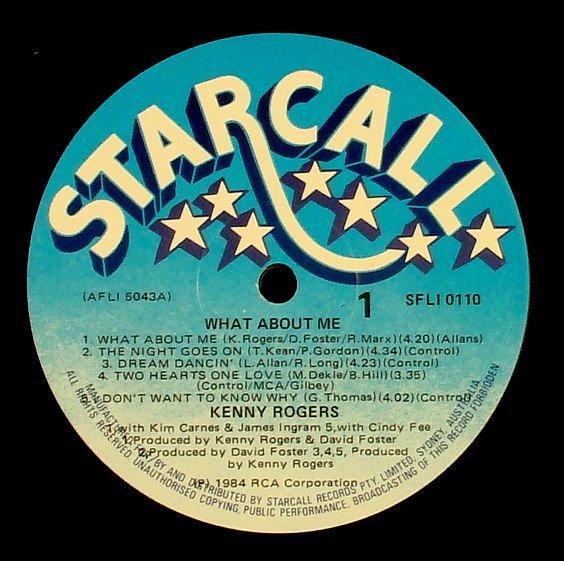 Country, Kenny Rogers, LP | Historia Nuestra