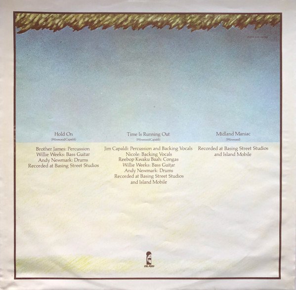 Folk Rock, LP, Steve Winwood, Vocal | Historia Nuestra