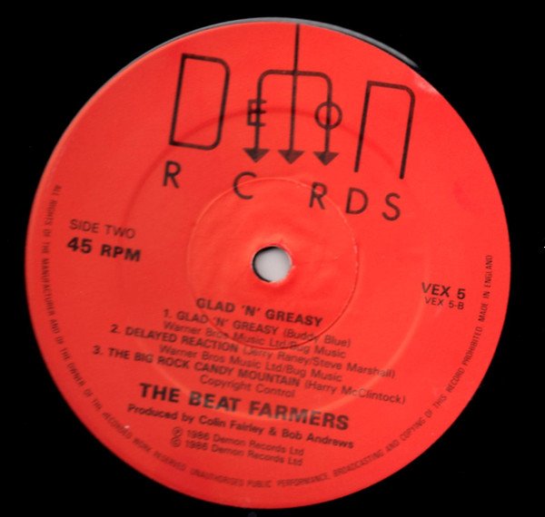 12 inch, Alternative Rock, Country Rock, The Beat Farmers | Historia Nuestra