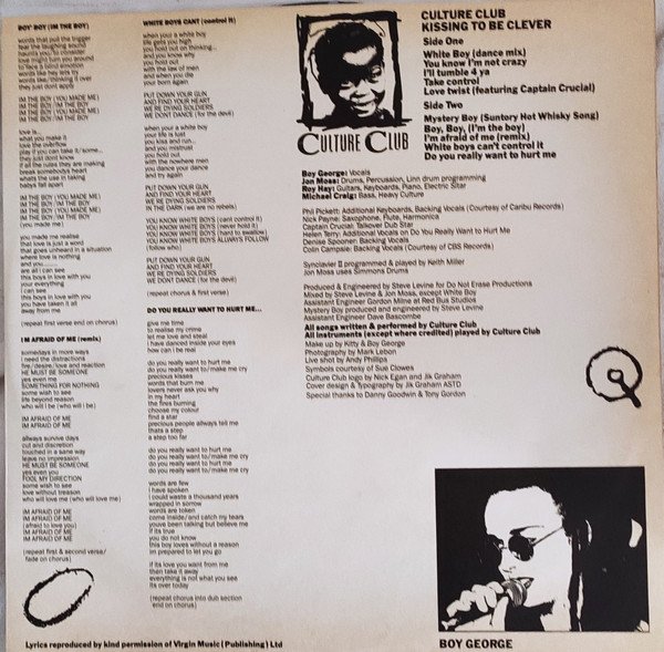 Culture Club, LP, Synthpop | Historia Nuestra