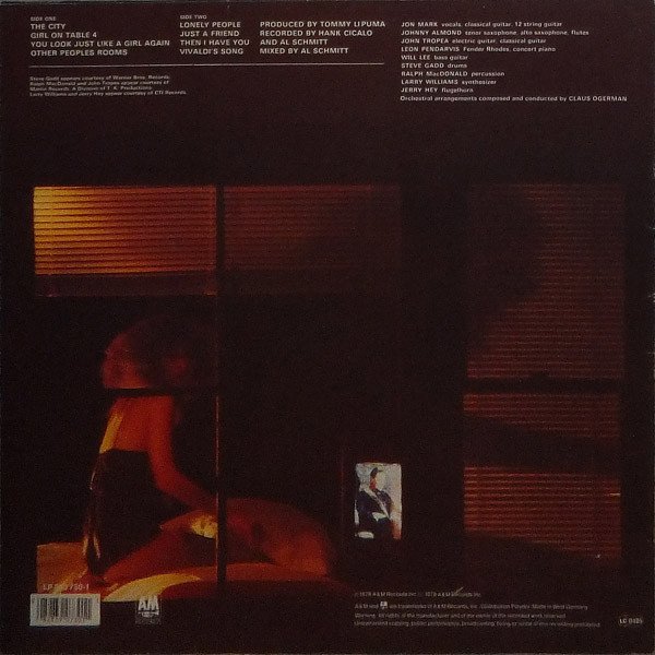 Ballad, LP, Mark-Almond, Smooth Jazz, SoulJazz | Historia Nuestra