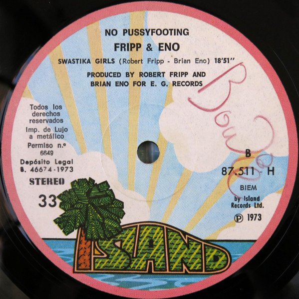 Ni NzU LmpwZWc jpeg, Fripp & Eno, Historia Nuestra