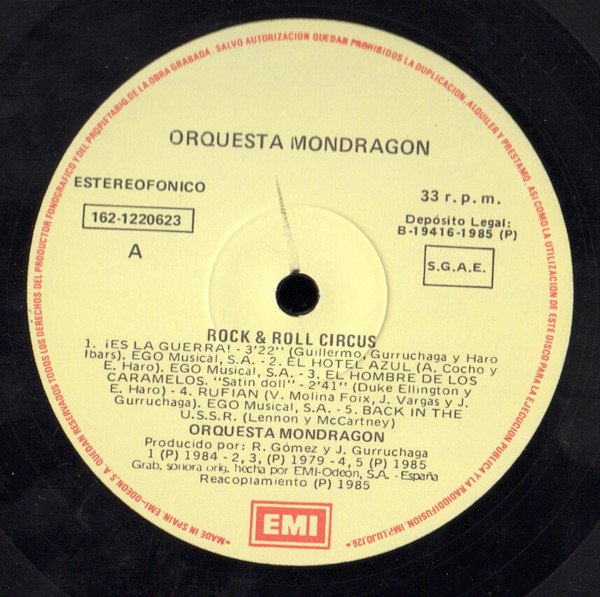 Ni OTQ LmpwZWc jpeg, Orquesta Mondragón, Historia Nuestra