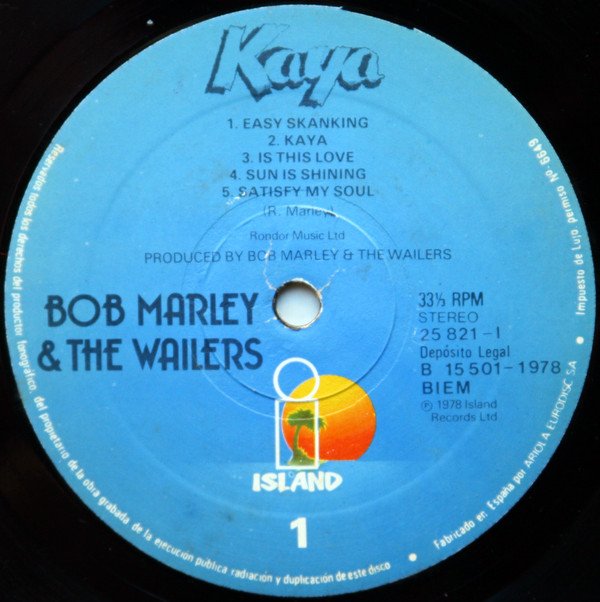 Bob Marley & The Wailers, LP, Reggae, Roots Reggae | Historia Nuestra