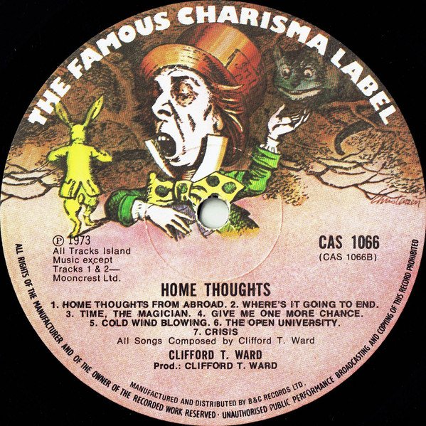 Clifford T. Ward, LP, Pop Rock | Historia Nuestra