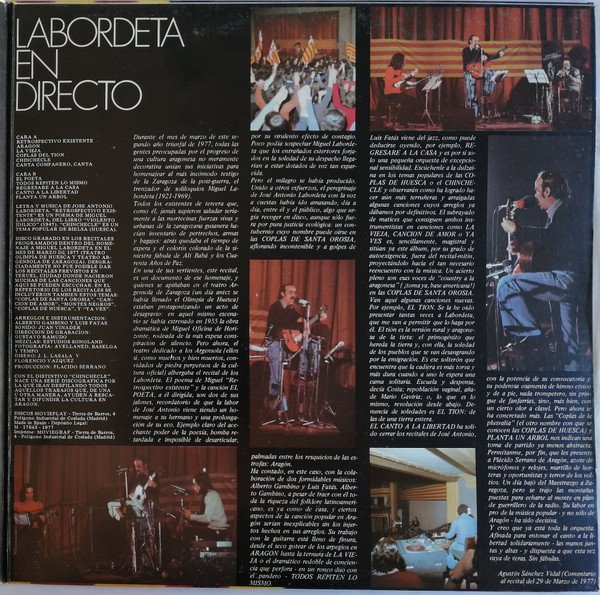 Labordeta*, LP, Nueva Cancion | Historia Nuestra