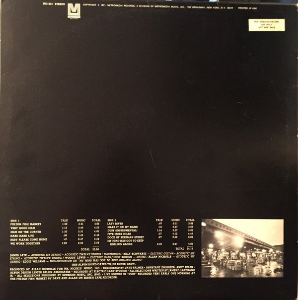 Folk Rock, James Late, LP | Historia Nuestra