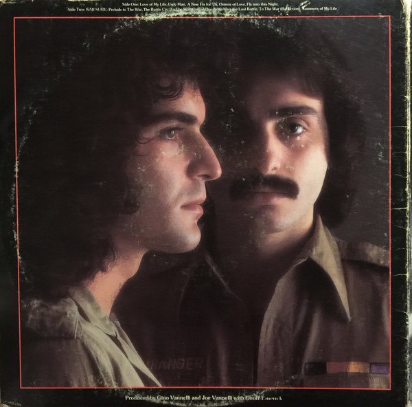 Fusion, Gino Vannelli, JazzRock, LP | Historia Nuestra