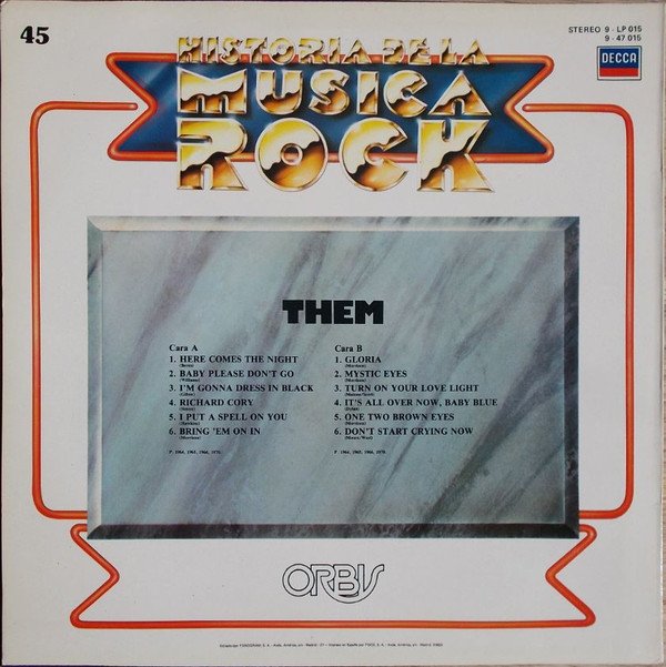 Blues Rock, LP, Rhythm Blues, Rock Roll, Them | Historia Nuestra