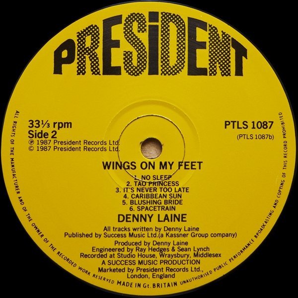 Denny Laine, LP, Pop Rock | Historia Nuestra