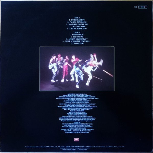 Afrobeat, Johnny Clegg & Savuka, LP, Pop Rock | Historia Nuestra