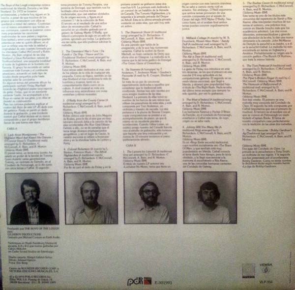 Celtic, LP, The Boys Of The Lough | Historia Nuestra