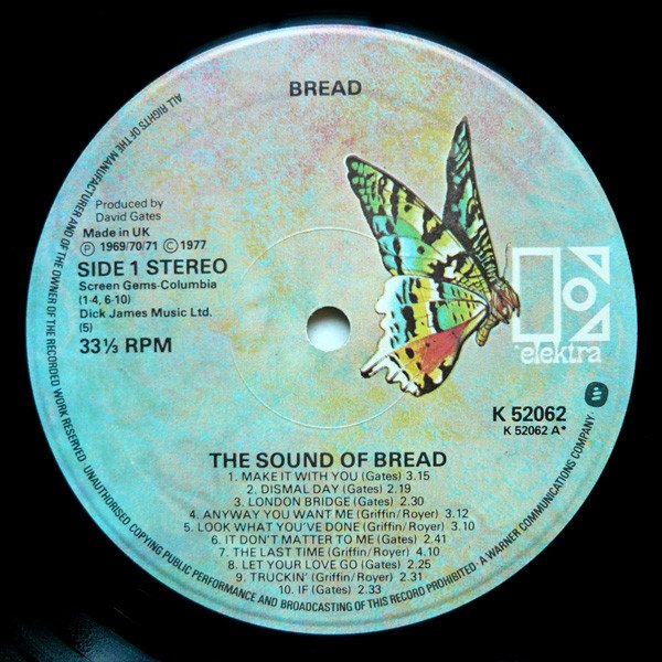 Bread, Classic Rock, LP, Pop Rock, Soft Rock | Historia Nuestra