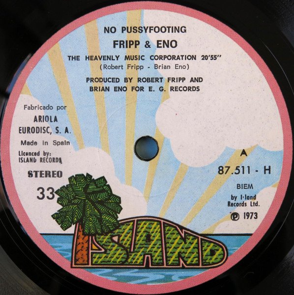 Ni Nzk LmpwZWc jpeg, Fripp & Eno, Historia Nuestra