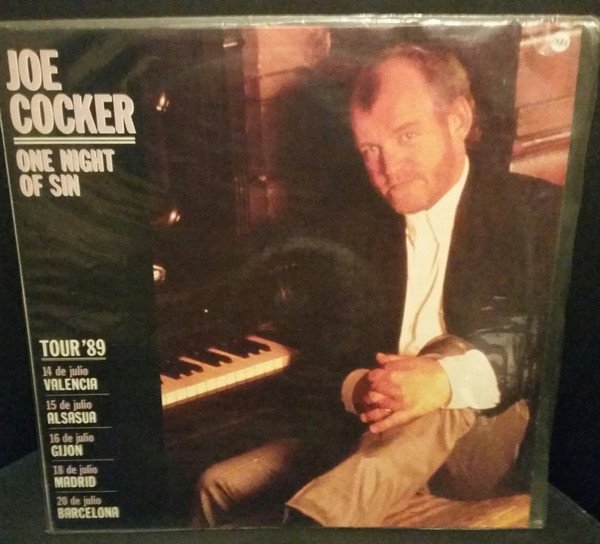 Joe Cocker One Night Of Sin (Tour '89)-12 | Vinilos de Música | Historia Nuestra 12 inch, Joe Cocker, Pop Rock, Soft Rock | Historia Nuestra