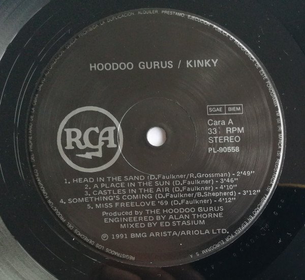 Alternative Rock, Hoodoo Gurus, LP | Historia Nuestra