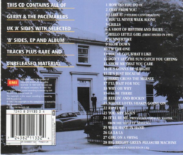 CD, Gerry & The Pacemakers, Pop Rock | Historia Nuestra