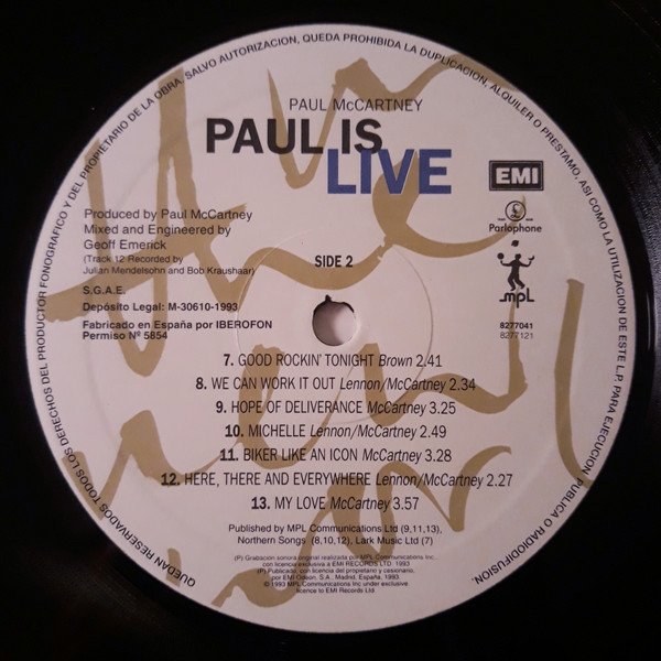 LP, Paul McCartney, Pop Rock | Historia Nuestra