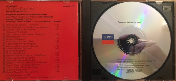 CD, Luciano Pavarotti | Historia Nuestra