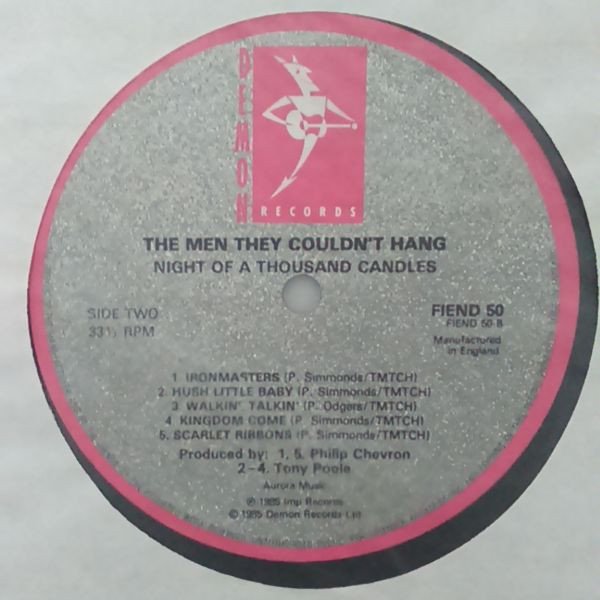 Folk Rock, Indie Rock, LP, Psychobilly, The Men They Couldn't Hang | Historia Nuestra