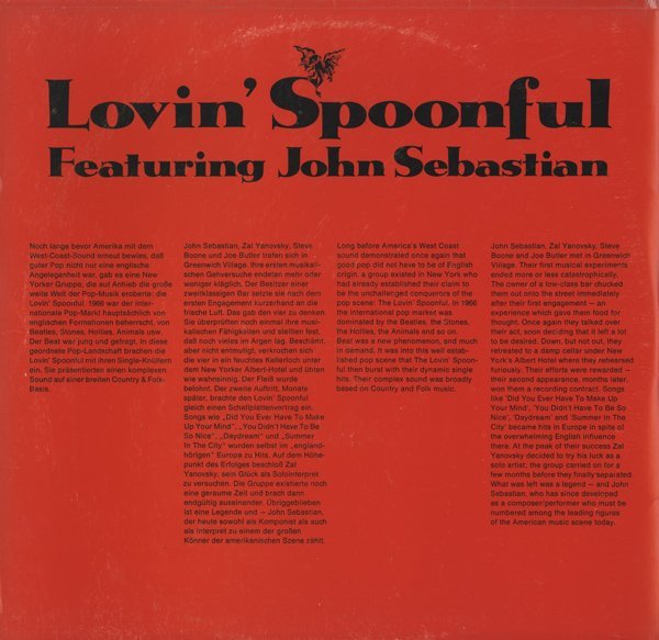 LP, The Lovin' Spoonful Featuring John Sebastian | Historia Nuestra