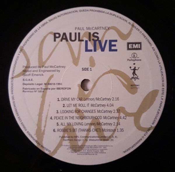 LP, Paul McCartney, Pop Rock | Historia Nuestra