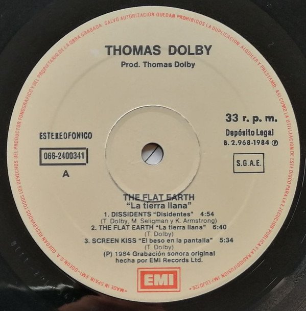 Downtempo, LP, Synthpop, Thomas Dolby | Historia Nuestra