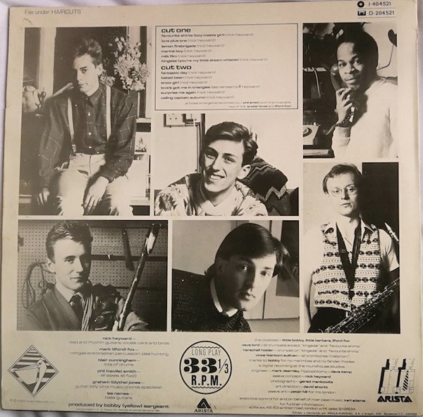 Haircut One Hundred, LP, New Wave, Pop Rock | Historia Nuestra