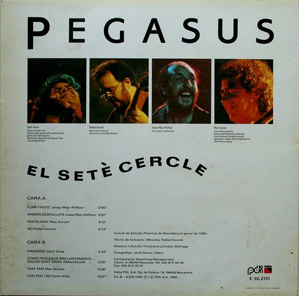 Fusion, JazzRock, LP, Pegasus | Historia Nuestra