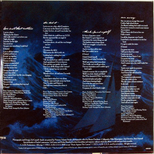 Eric Carmen, Folk Rock, LP, Soft Rock | Historia Nuestra