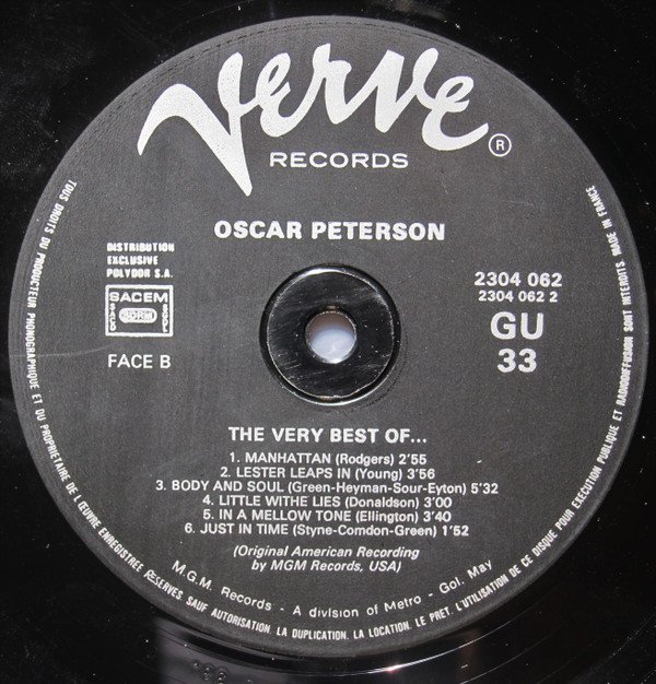 Bop, LP, Oscar Peterson | Historia Nuestra